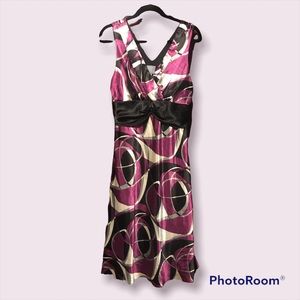 Cocktail dress purple size 16